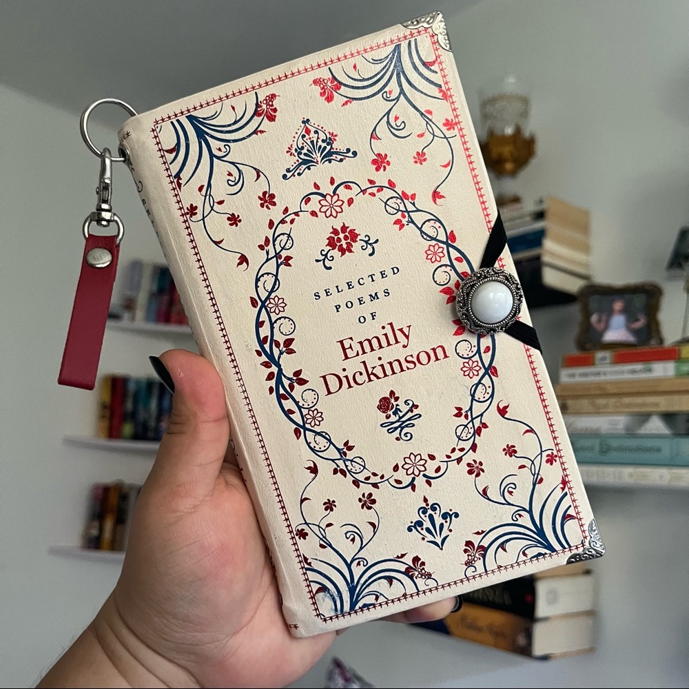 Handmade Emily Dickinson Book Wallet